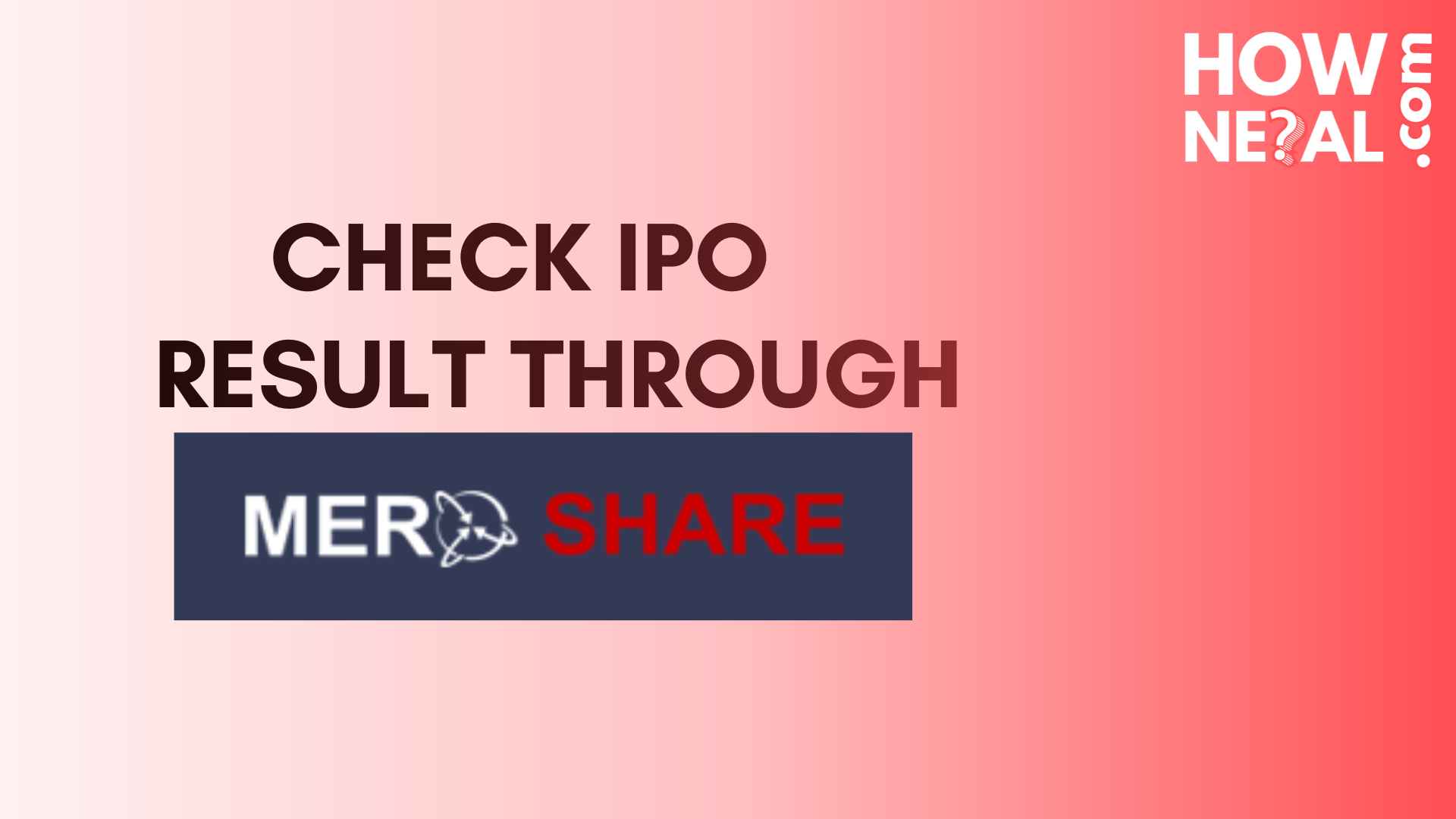 How to check IPO result online?